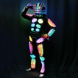 Led机器人发光舞台表演服