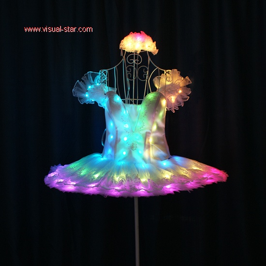 Light up dance ballet dress