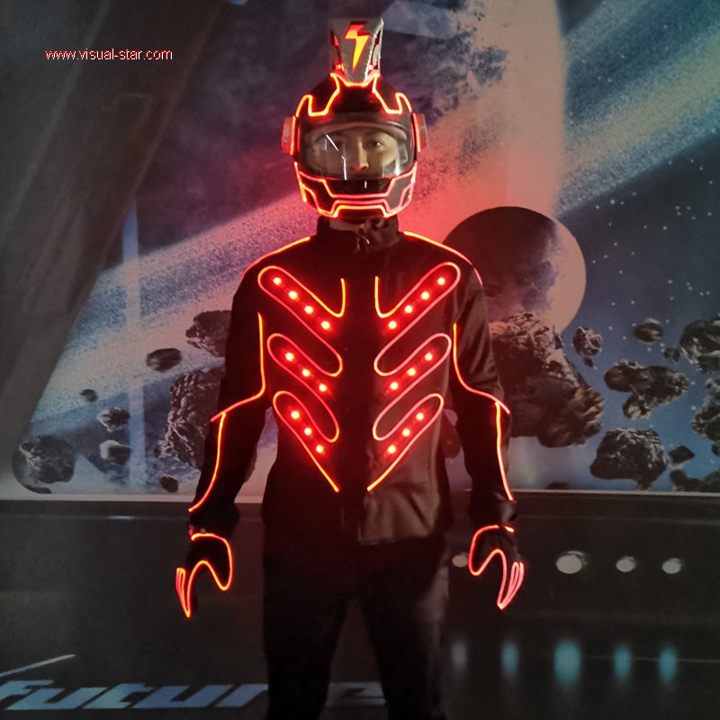 Led costume diy,led suit,led dancers