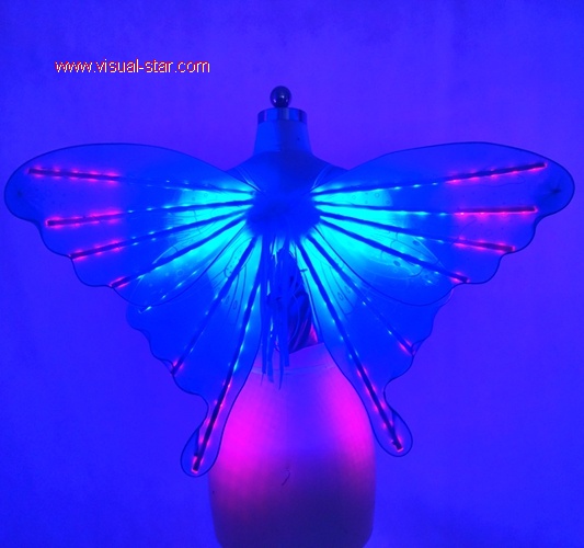 Led light adult butteryfly wings performance