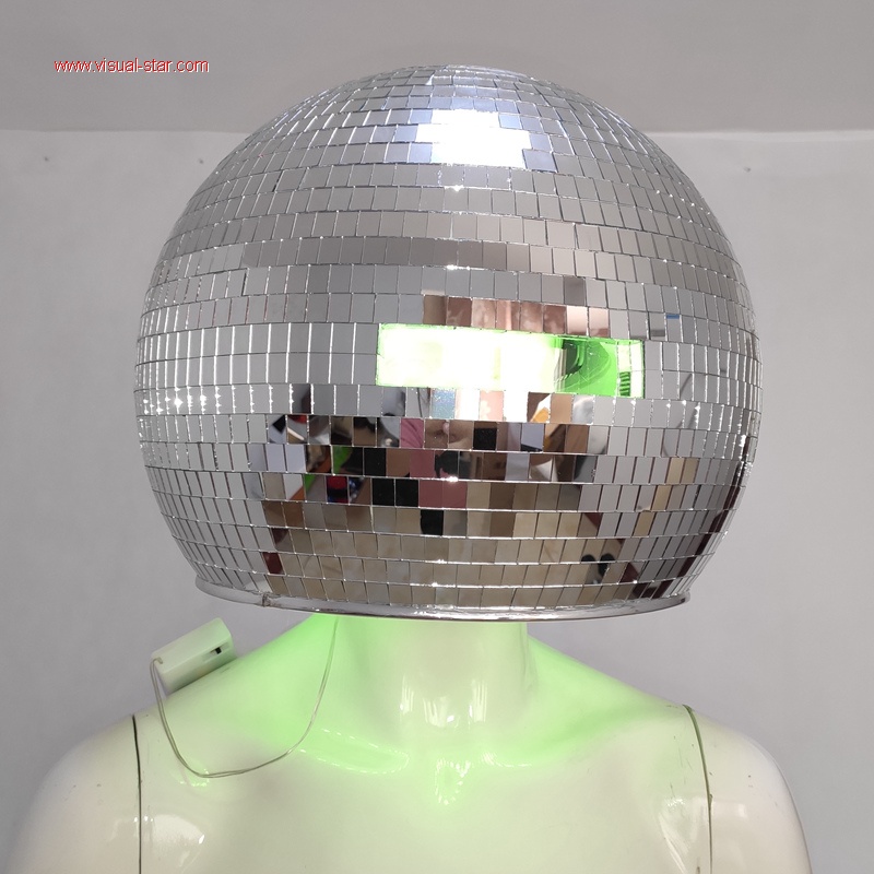 discoball head,mirror ball head,mirror ball