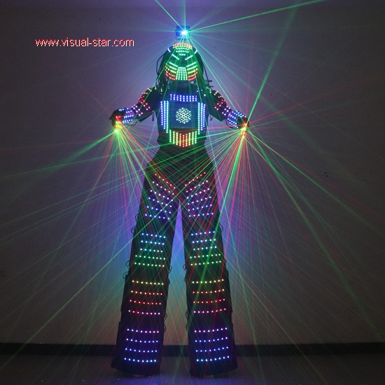Led Machine Man DJ laser man,laser robot,led robot