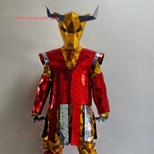 Mirror cow performance suit