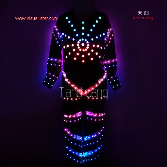 Programmable led light suit for sale