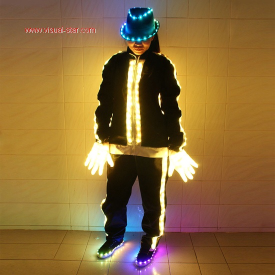 Veilleuse LED à Effet Michael Jackson - Multicolore - Alimentation USB - Neuf