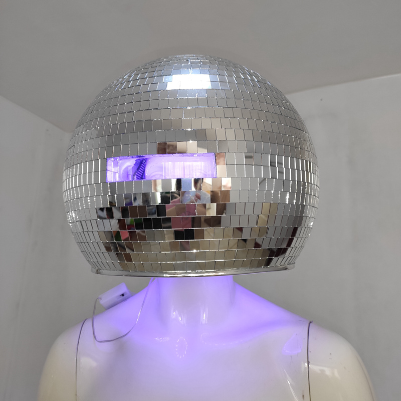 mirror ball head for entertainers