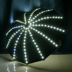 Led performance umbrella