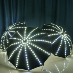 Led performance umbrella