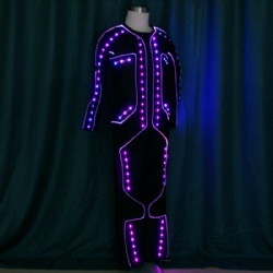 Led light dance costume for performance