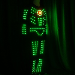 Led light dance costume for performance