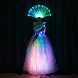 Led performance dress