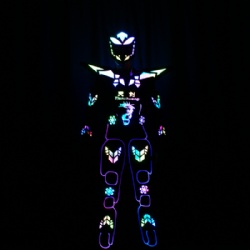 Led发光表演服机器人可定制
