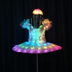 Light up dance ballet dress