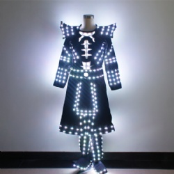 LED samurai suit