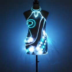 Led sexy light up dress