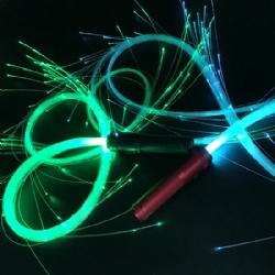 光纤发光表演鞭子