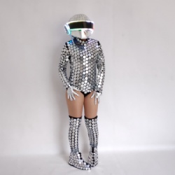 Sexy mirror ball suit costume