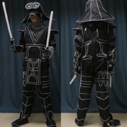 Light up dance warrior costumes