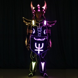 Led发光表演舞台服牛魔王cosplay