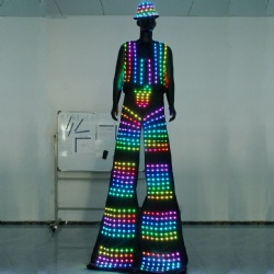 Led stilts vest and pants