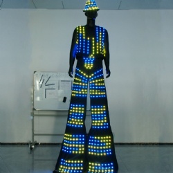 Led stilts vest and pants