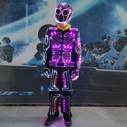 Led light dance clothes