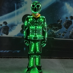 Led light dance clothes