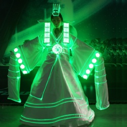 Led light Hanbok costume