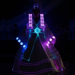 Led light Hanbok costume