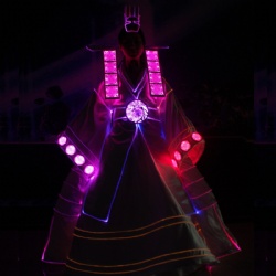 Led light Hanbok costume