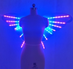 Led light adult butteryfly wings performance