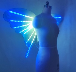 Led light adult butteryfly wings performance