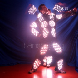 Led发光连体表演服