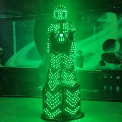 Led light performance stilt