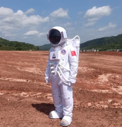 Performance space suit astronaut costume