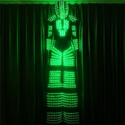 Led发光高跷机器人表演服