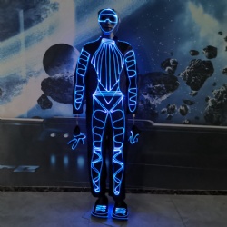 Led电音发光编程演出服