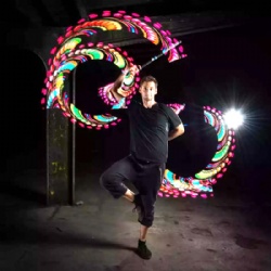 Led POI pixel stickers programmable