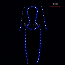 Full color led dance costumes