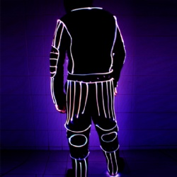 Led light up tron costume