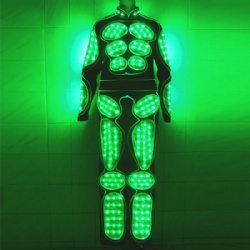 Full color led dance suits