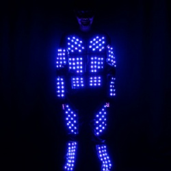 Led发光表演服男