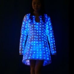 Led pixel 表演发光裙子