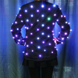 Led light up jackets women