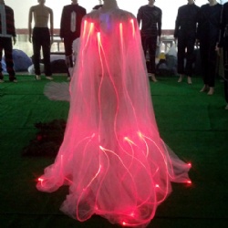 Led light up cloak