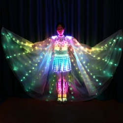 Led light magic fairy dance dress